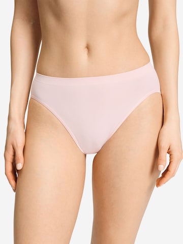 Slip 'Touch Feeling' Hanro en rose : devant