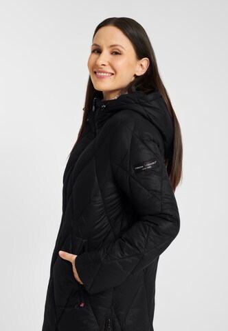Frieda & Freddies Between-Seasons Coat in Black