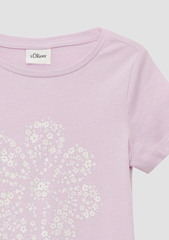 s.Oliver T-Shirt in Lila