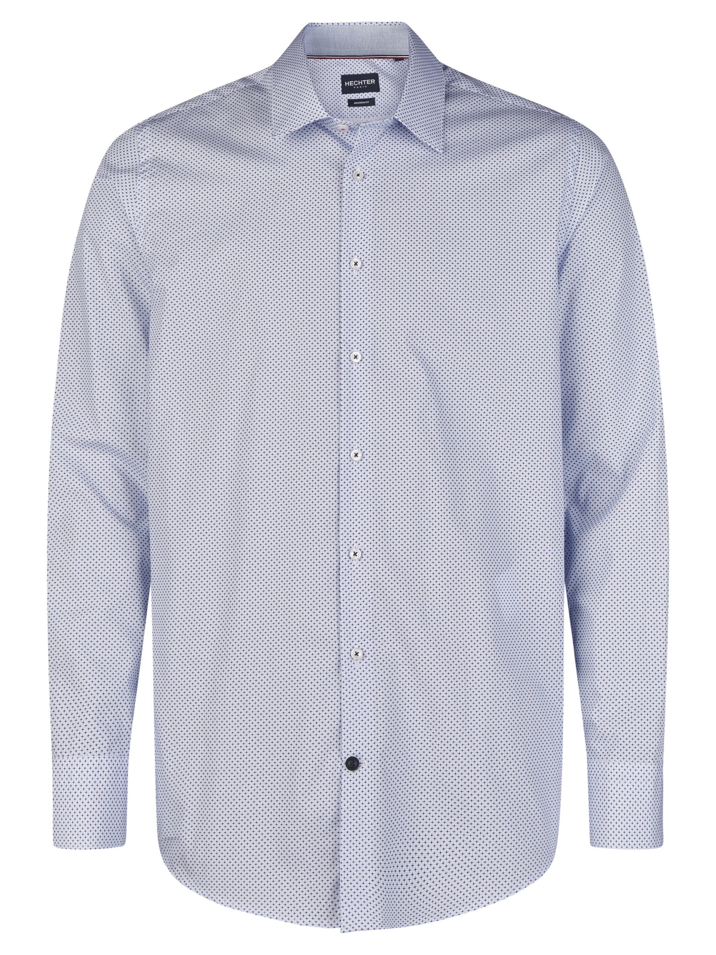 HECHTER PARIS Button Up Shirt in Light blue / White, Item view