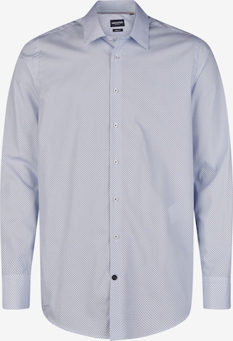 HECHTER PARIS Regular fit Button Up Shirt in Blue: front