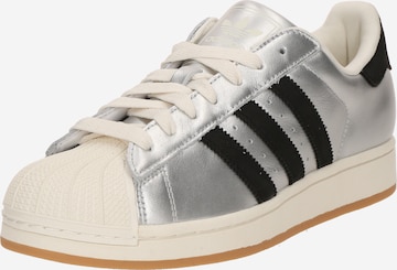 sidabrinė ADIDAS ORIGINALS Sportbačiai be auliuko 'SUPERSTAR II': priekis