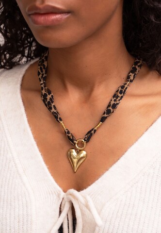My Jewellery Necklace in Brown: front