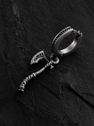 REYTEL - Pendientes 'PERUNS AXE' en plata