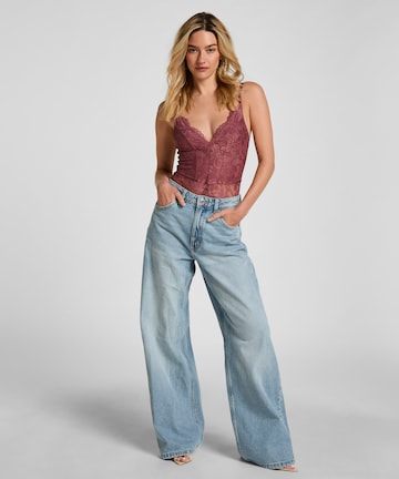 Hunkemöller Body 'Viktoria' in Lila