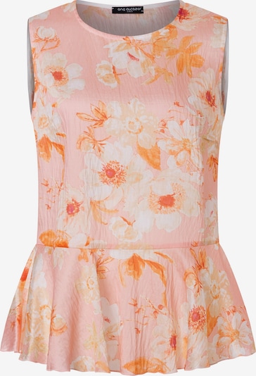 Ana Alcazar Top ' Dorivay ' in XS in ecru / rosa, Produktansicht