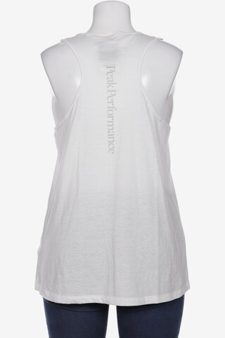 PEAK PERFORMANCE Top & Shirt in XL in White