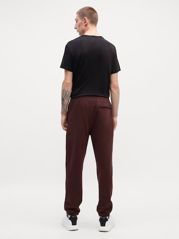 Calvin Klein Jeans Tapered Bukser i brun: tilbage