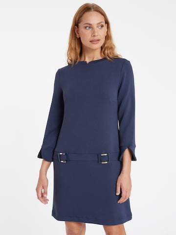 Ana Alcazar Kleid 'Seana' in Blau: Vorderseite