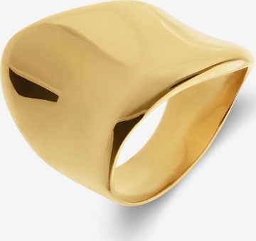 Lucardi Ring in Gold: front