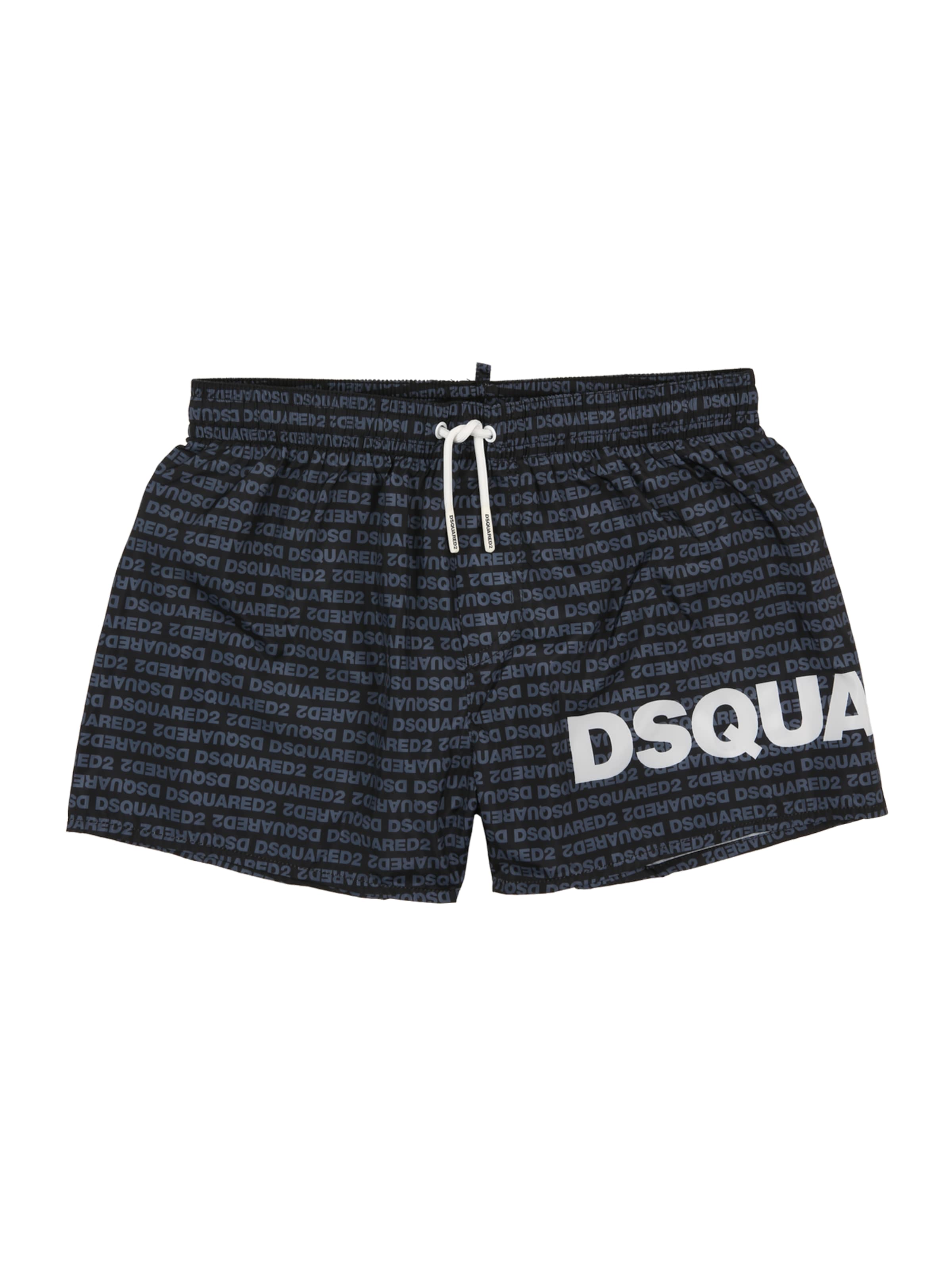 DSQUARED2 Ujumispüksid, värv must: eest vaates