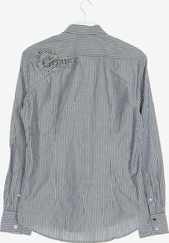 TOM TAILOR Button Up Shirt in M in Grey