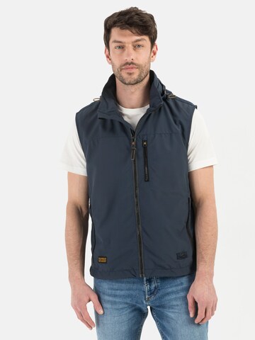 CAMEL ACTIVE Vest in Blue: front