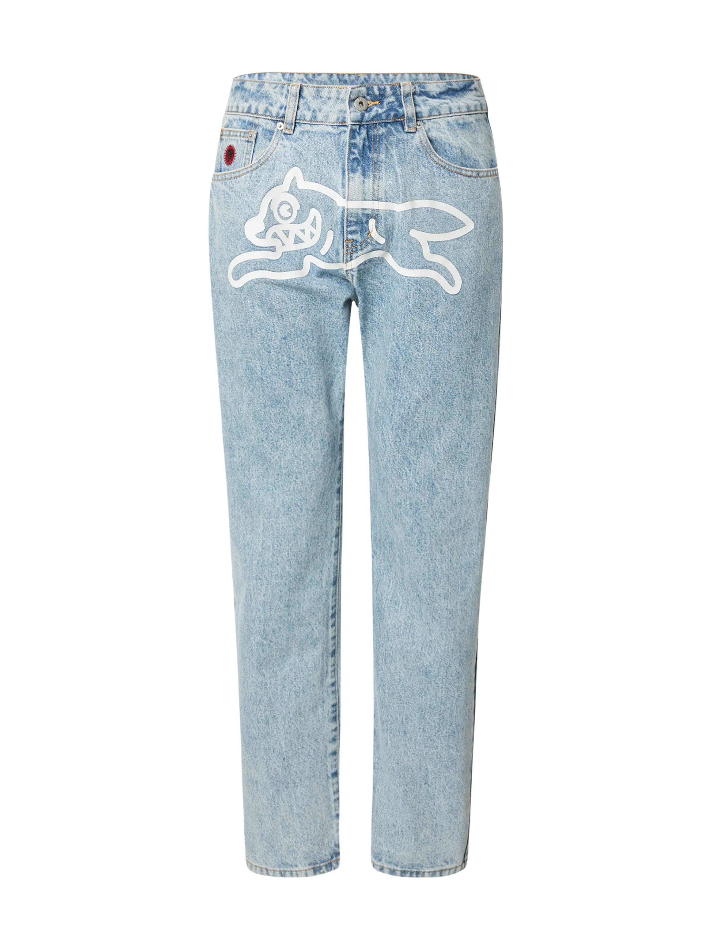 Billionaire Boys Club Loosefit Jeans in Blau: Vorderseite