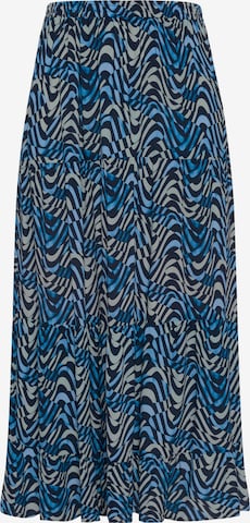 Ulla Popken Rok in Blauw: voorkant