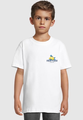 T-Shirt 'Fresh Flavor' Merchcode en blanc : devant