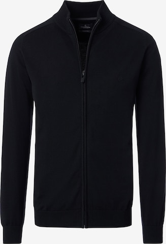 CASAMODA Strickjacke 'Basic' in Schwarz: Vorderseite