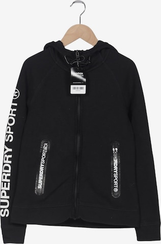 Superdry Kapuzenpullover S in Schwarz: Vorderseite