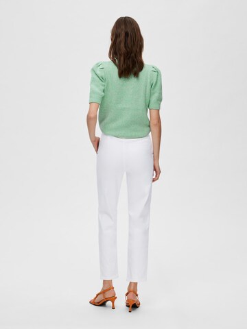 SELECTED FEMME Regular Chino 'Marina' in Wit
