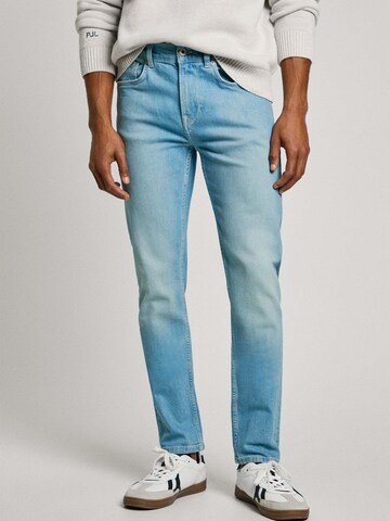Pepe Jeans Slim fit Jeans in Blue: front