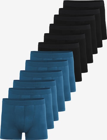 Boxers normani en bleu : devant