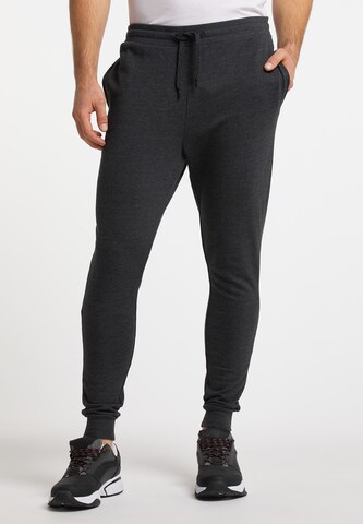 Mo SPORTS Tapered Pants in Grey: front