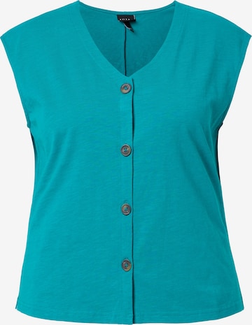 Ulla Popken Vest in Blue: front