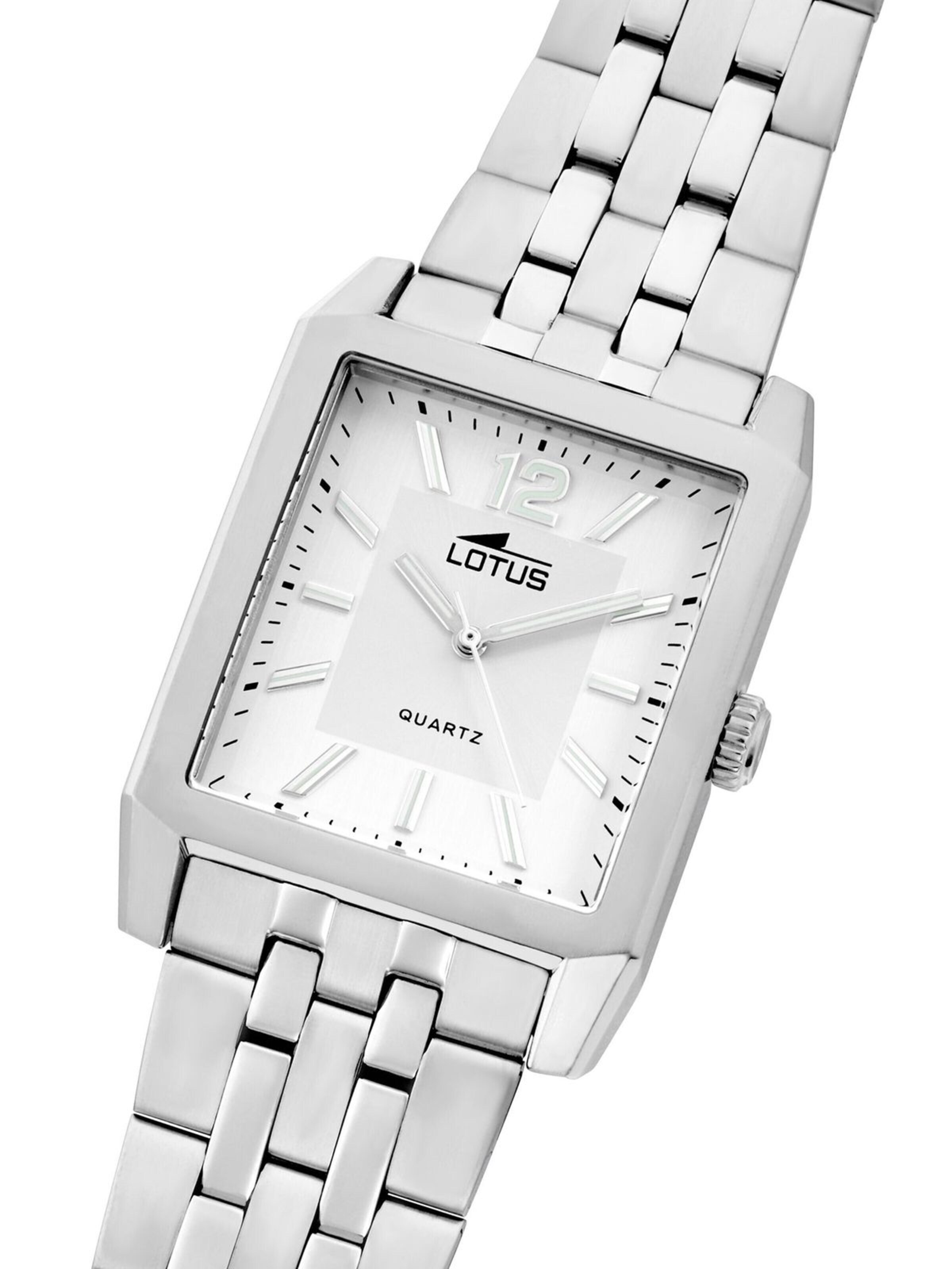 Lotus Analoog horloge 'Watch Square' in Zilver