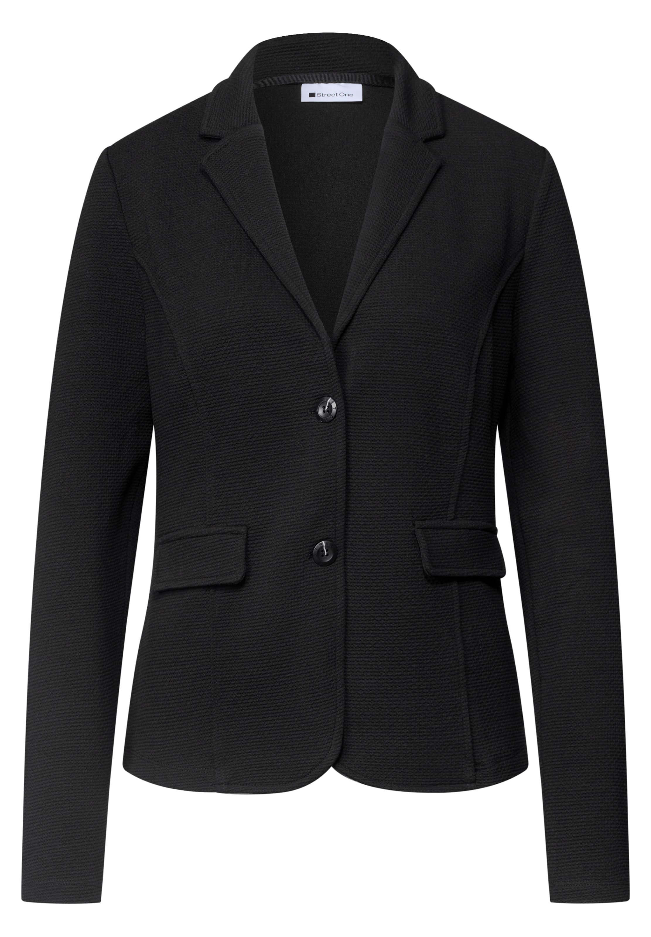 STREET ONE Blazer in Schwarz: Vorderseite