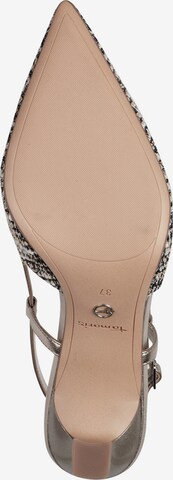 TAMARIS Γόβες slingback σε μαύρο