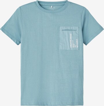 NAME IT Koszulka 'JOKSO' w kolorze niebieski: przód