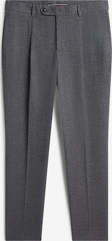 TOMMY HILFIGER Pleat-front trousers 'New York' in Grey: front