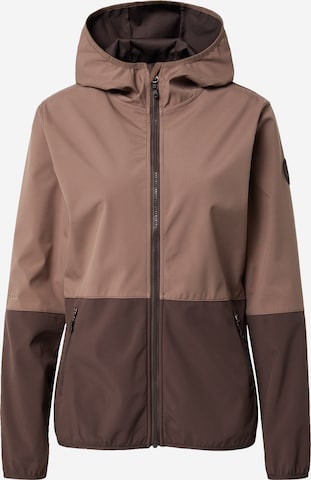 Whistler Outdoor Jacket 'Palmer' in Brown: front