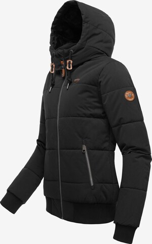 Ragwear Weatherproof jacket 'Nuggys Solid' in Black