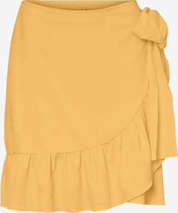 VERO MODA - Falda 'Cita' en amarillo: frente