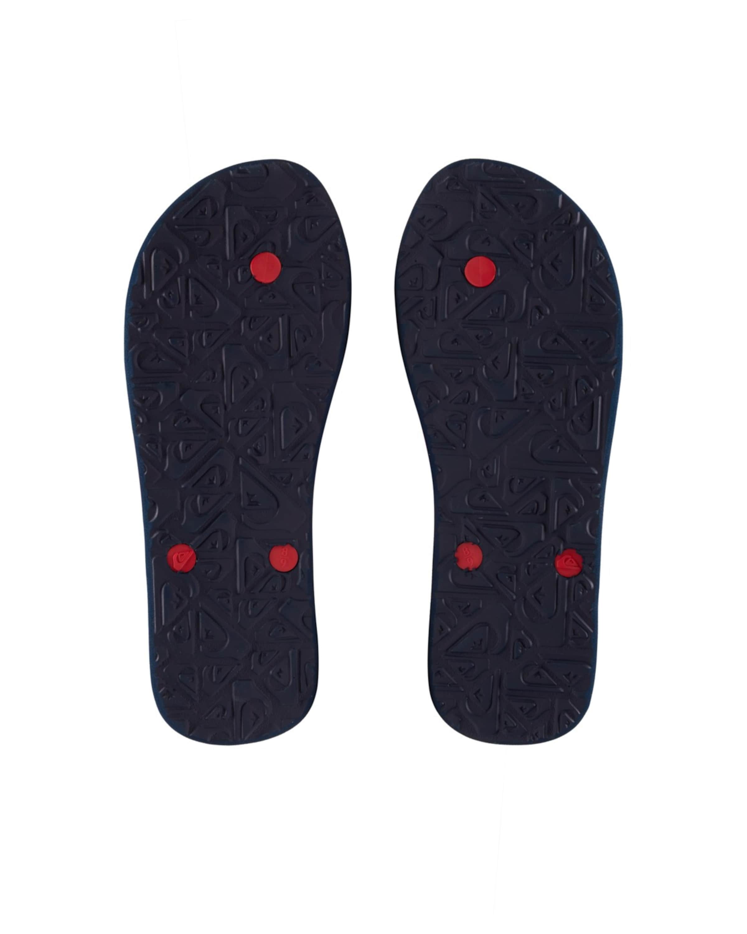 QUIKSILVER T-Bar Sandals 'Molokai Core' in Red