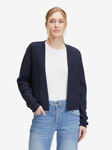 Betty & Co Knit Cardigan in Blue: front