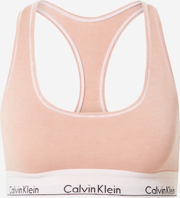 Calvin Klein Underwear - Soutien Bustier Soutien em laranja: frente