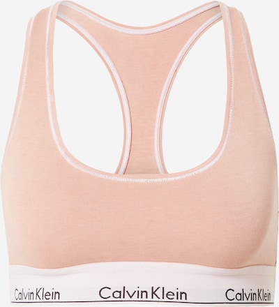 Calvin Klein Underwear Grudnjak u pastelno narančasta / crna / bijela, Pregled proizvoda