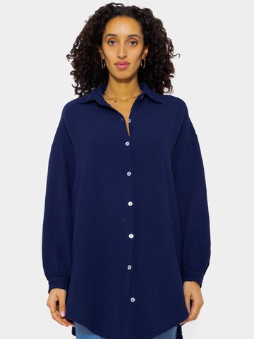 SASSYCLASSY Bluse‌‌‌‌‌ in Blau