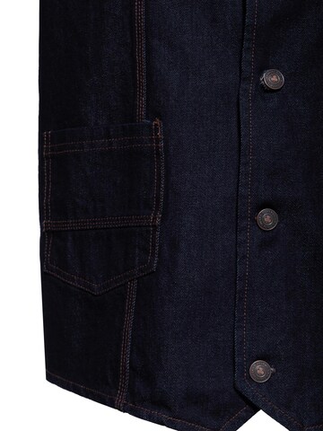 King Kerosin Vest in Blue