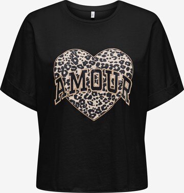 ONLY Särk 'ONLLUCY', värv must: eest vaates