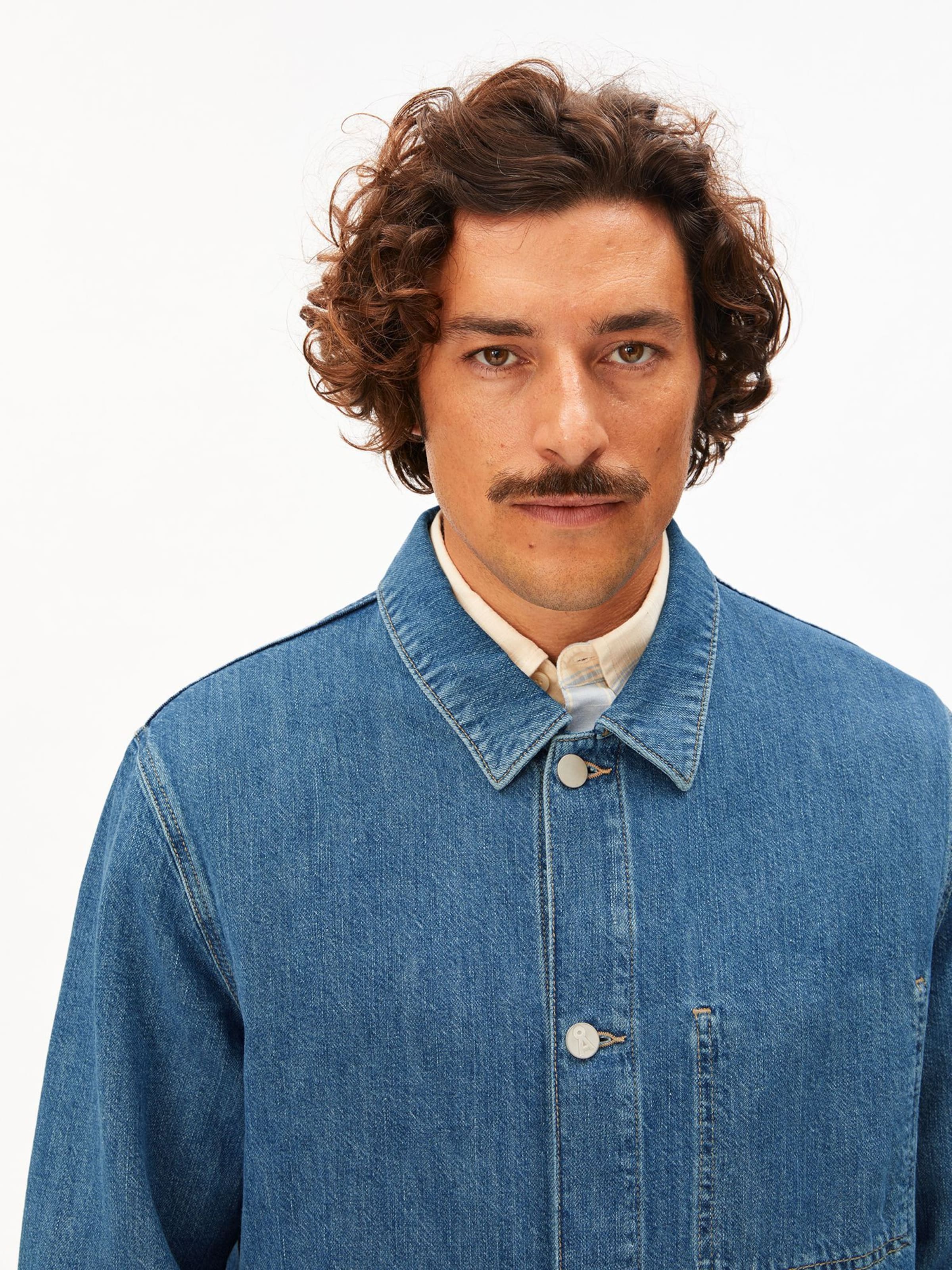 ARMEDANGELS Between-season jacket in Blue