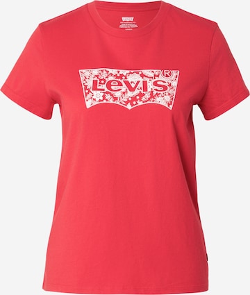 Tricou 'THE PERFECT' de la LEVI'S ® pe roșu: față