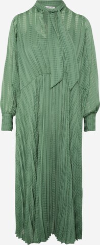 Samsøe Samsøe - Vestido camisero 'DOROTHE' en verde: frente