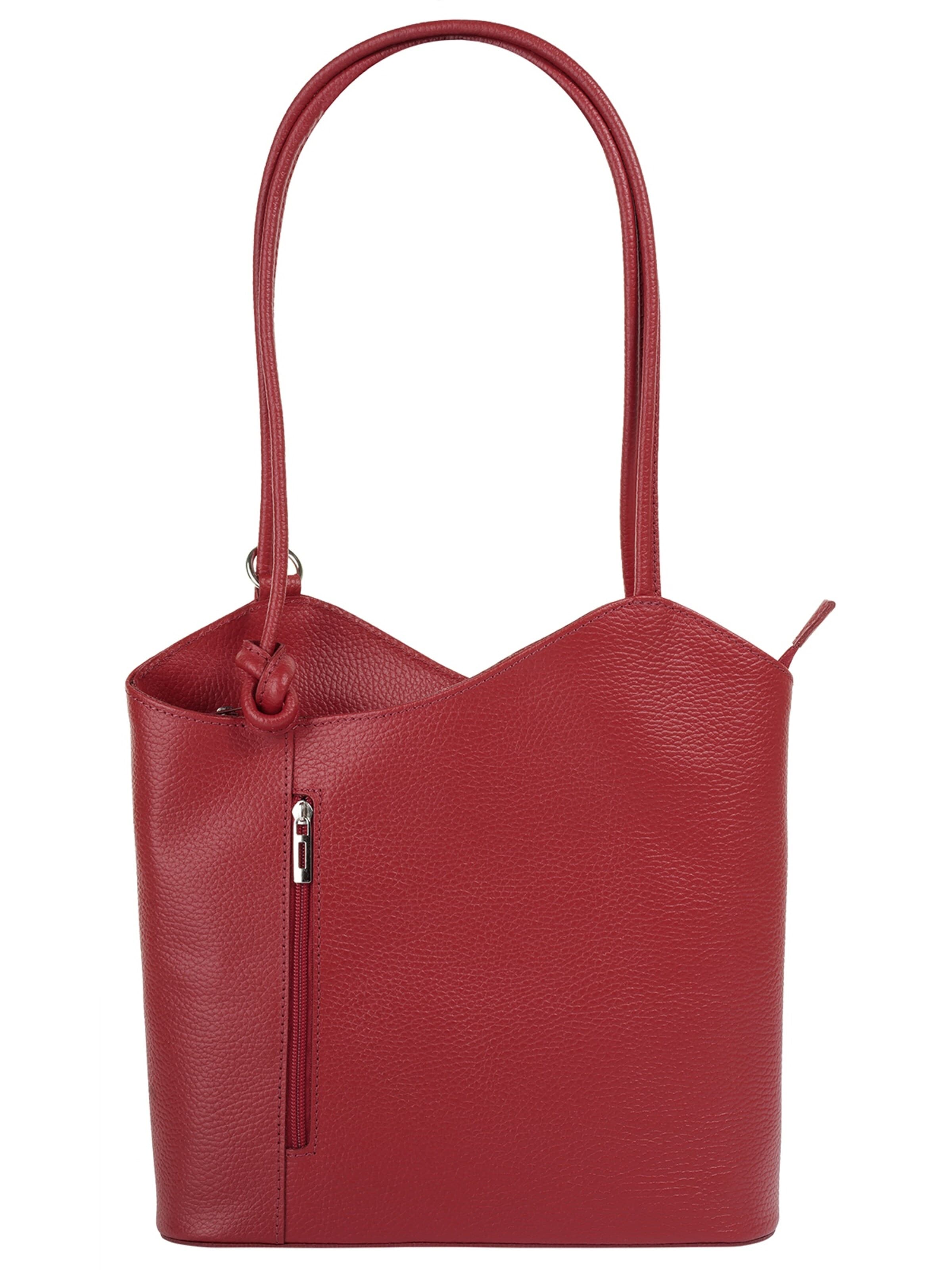 Sac à dos Cluty en rouge : devant