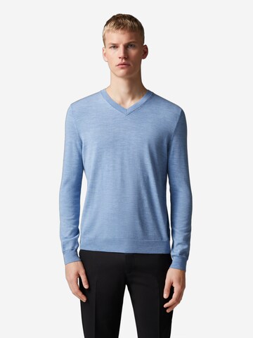 BOGNER Pullover 'Omar' in Blau: Vorderseite