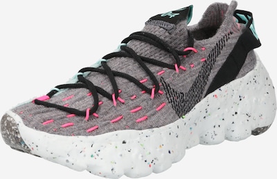 Sneaker low 'Space Hippie 04' Nike Sportswear pe gri închis / verde mentă / roz, Vizualizare produs