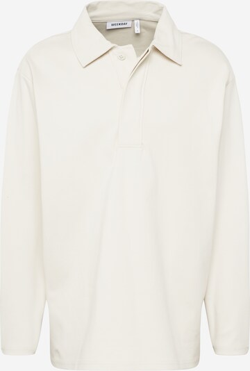 WEEKDAY Shirt 'Pascal' in offwhite, Produktansicht