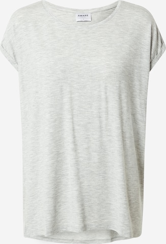 VERO MODA T-shirt 'AVA' i grå: framsida